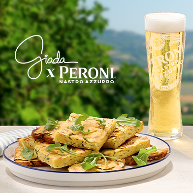 Peroni x Giada Summer Zucchini Scarpaccia Image